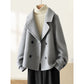 Hepburn Style Coat Woolen Coat
