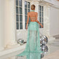Halter Mop Dress Sequined Party Dress