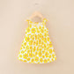 Girls' Princess Suspender Dress Children's Clothing Floral Skirt
