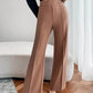Loose Straight Pants Women High Waist Casual Trousers
