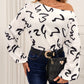 Off-shoulder Elegant Chiffon Shirt Women's Fashion