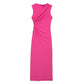 Robe jupe midi décontractée sans manches