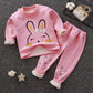 Children's Thermal Underwear Set Plus Velvet Thickening