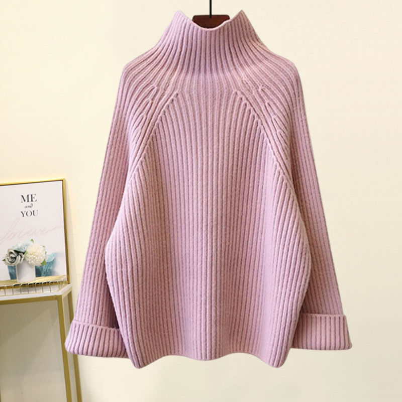 Sweater Lace-up Cropped Drooping Wide Leg Pants Suit