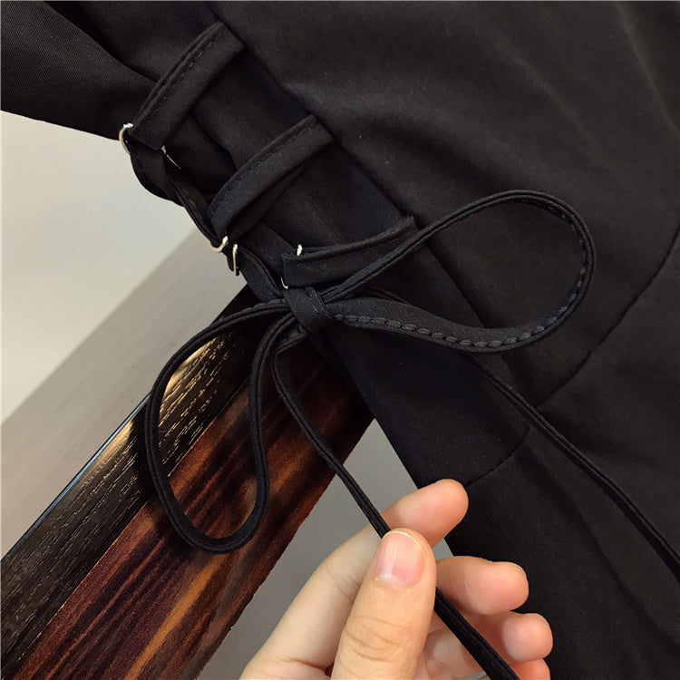 Women's New Fashion Shirt Waist Slim Dress