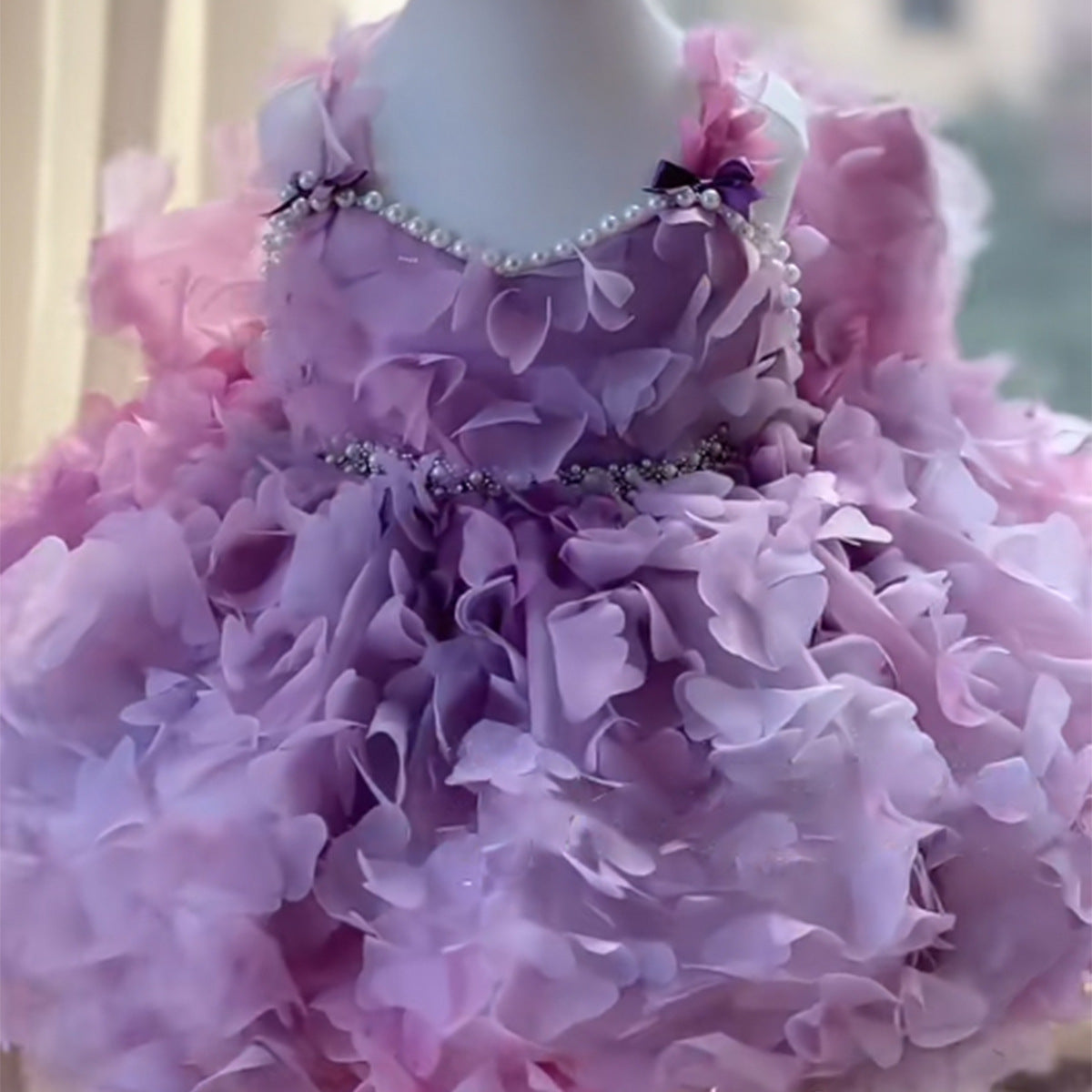 Children's Dress Fashion Trend Polyester