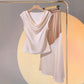 Elegant Sleeveless Top And Skirt Set