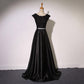 Robe de soirée longue en mousseline