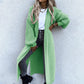 Women's Fashion Mid-length Puff Sleeve Cardigan