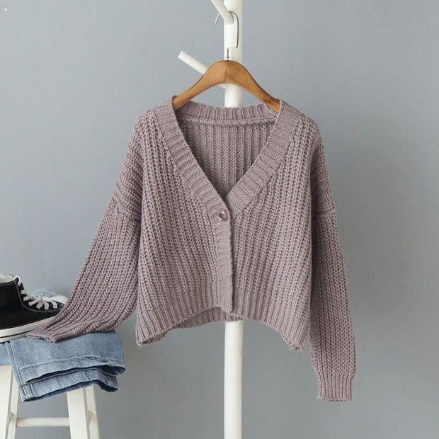 Nouveaux vêtements d'automne et d'hiver pour femmes, manteau ample, doux, épais, court, cardigan