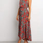 Robe fleurie chaude pour le printemps et l'été