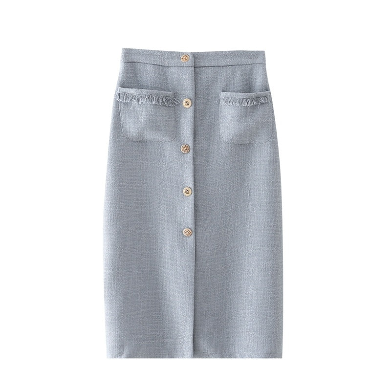 Temperament Pocket Design Short Casual Suit