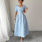Women's Versatile Daisy Relief Short Sleeved Dress