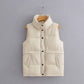 Korean Version Of Slim Slimming Single Breasted Vest