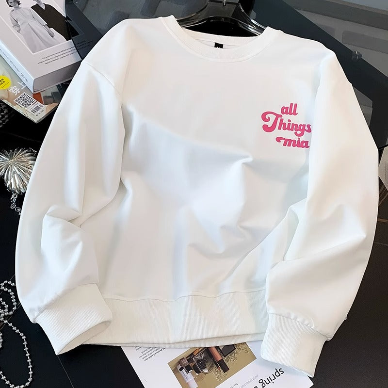 White American-style Casual Sportswear Set