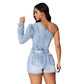 Women's New Fashion Slim Fit Denim Top