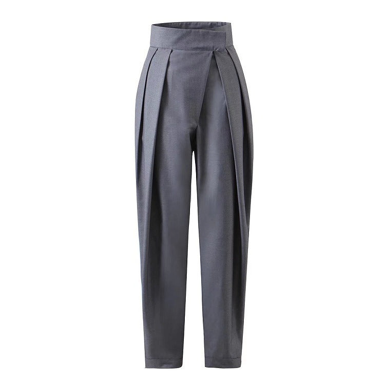 Pantalon slim droit décontracté pour femme