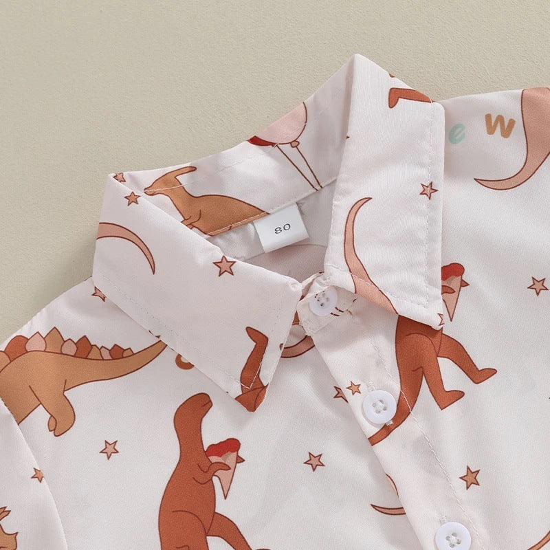 Costume d'été deux pièces pour enfants européens et américains