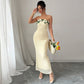 Elegant Backless Tube Dress For Women