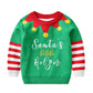 Cotton Double Layer Autumn Winter Christmas Long Sleeved Children's Sweater