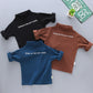 Chemise à manches longues et demi-col roulé pour enfant