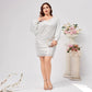 Party Dress European And American Off-the-shoulder Dress
