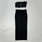 Heavy Industry Set Diamond Tube Top High Waist Skirt