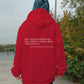 Every Thing Will Be Okay Creative Letter Hoody Female Casual Pocket Hoodie Fashion Loose Clothes Warm Comfortable Pullover