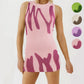 Women's Sleeveless Backless Lace Up Dress