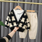Three-piece Suit Baby Foreign Style Spring And Autumn Coat