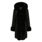 Women's Cotton-padded Coat Detachable Fur Collar Mid-length Long Sleeve Parka