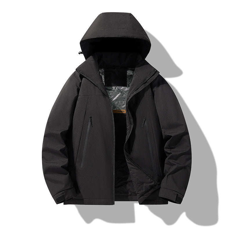 Manteau matelassé en coton pour couple, automne-hiver, pour hommes et femmes