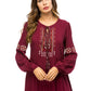Robe simple brodée