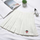 High waist A-line skirt