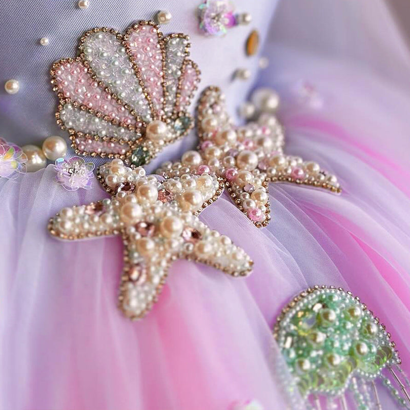 Cute Children's Pettiskirt Dress Birthday Princess Skirt
