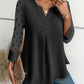 Mesh Sleeves Button Shirt For Women Spring And Summer