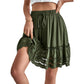 Versatile Casual Women's Lace Patchwork Skirt