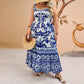 Women's Fashion Casual Printing Dress