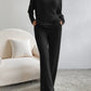 Women's Straight-leg Pants Elegant Loose Suit