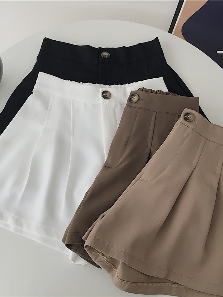 Women's Summer High Waist Loose Casual Shorts