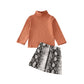 Two piece snake skin skirt