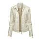 New Women's PU Leather Jacket
