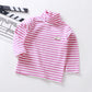 Chemise enfant à col mi-haut