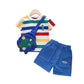 Costume deux pièces à manches courtes pour homme