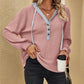 Sweat-shirt à capuche décontracté et à manches longues pour femme, style sport, ample et uni