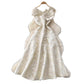 Light Luxury High-End 3D Floral V-Neck Jacquard Maxi Dress For Women
