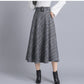 Ladies retro woolen skirt