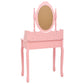 dressing table set with stool 75x Paulownia