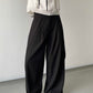 Adjustable Waist Design Versatile Suit Relaxed Casual Pants