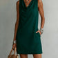 Fashionable Womens Off-shoulder Sleeveless Dress